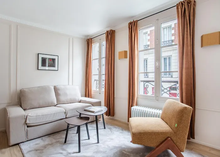 Апартаменты Tour Eiffel 1 Bedroom